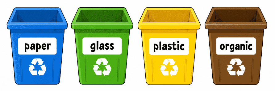 Recycling containers