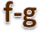 f-g