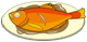 Cooked Fish Clipart 9896.png